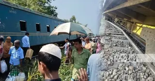 কুমিল্লায় কর্ণফুলী কমিউটার ট্রেন লাইনচ্যুত; বিকল্প লাইনে চলাচল স্বাভাবিক